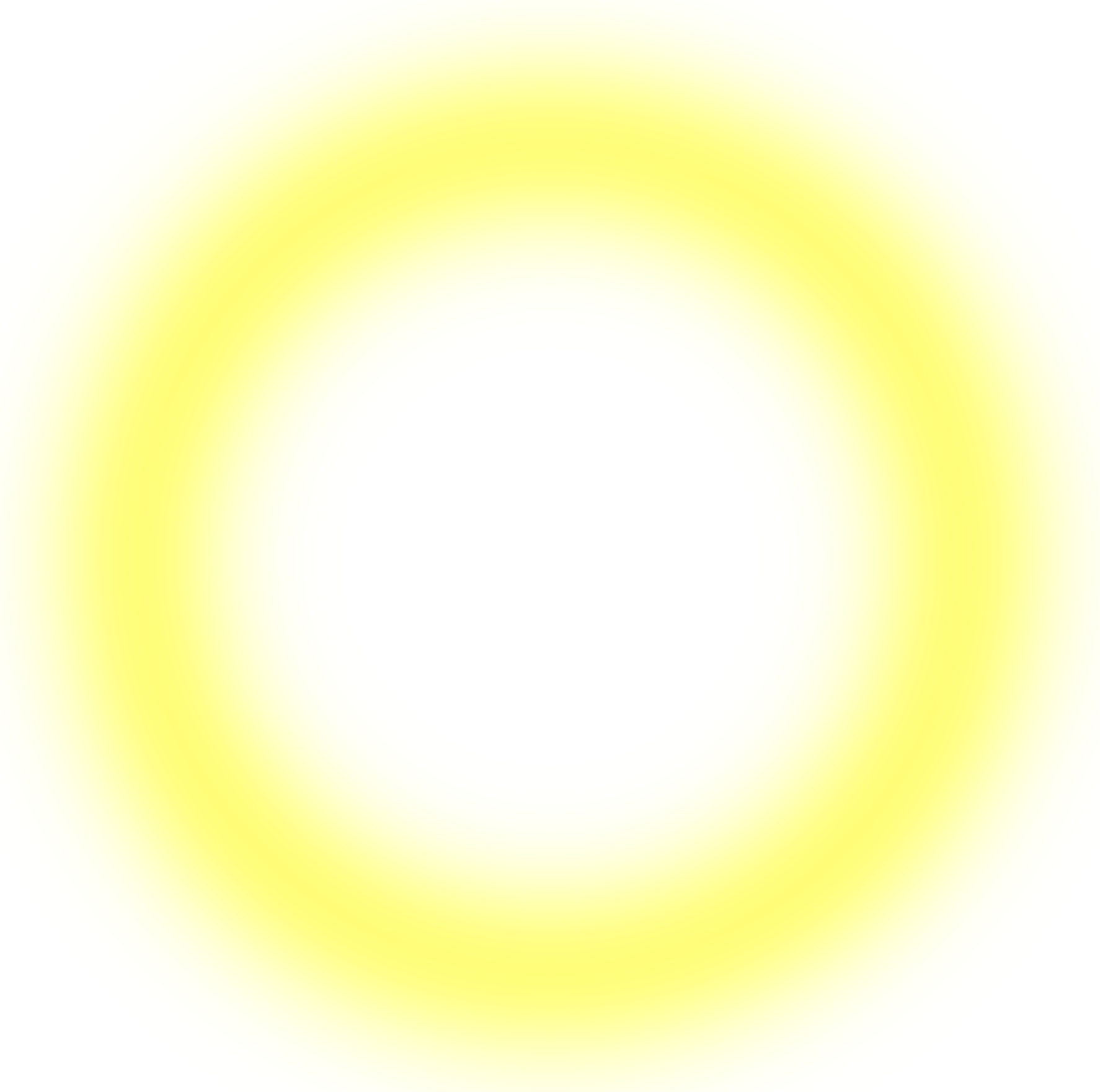 Yellow Ring Blurred Illustration